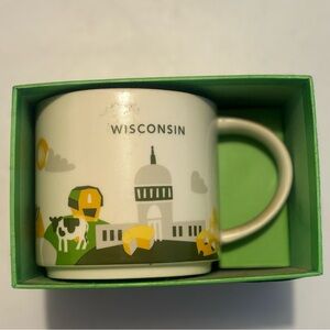 WISCONSIN YOU ARE HERE MUG